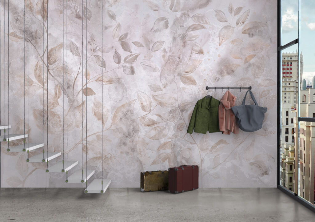 "Elusive" art wallpaper by Tara home/ wallsbeyond.com