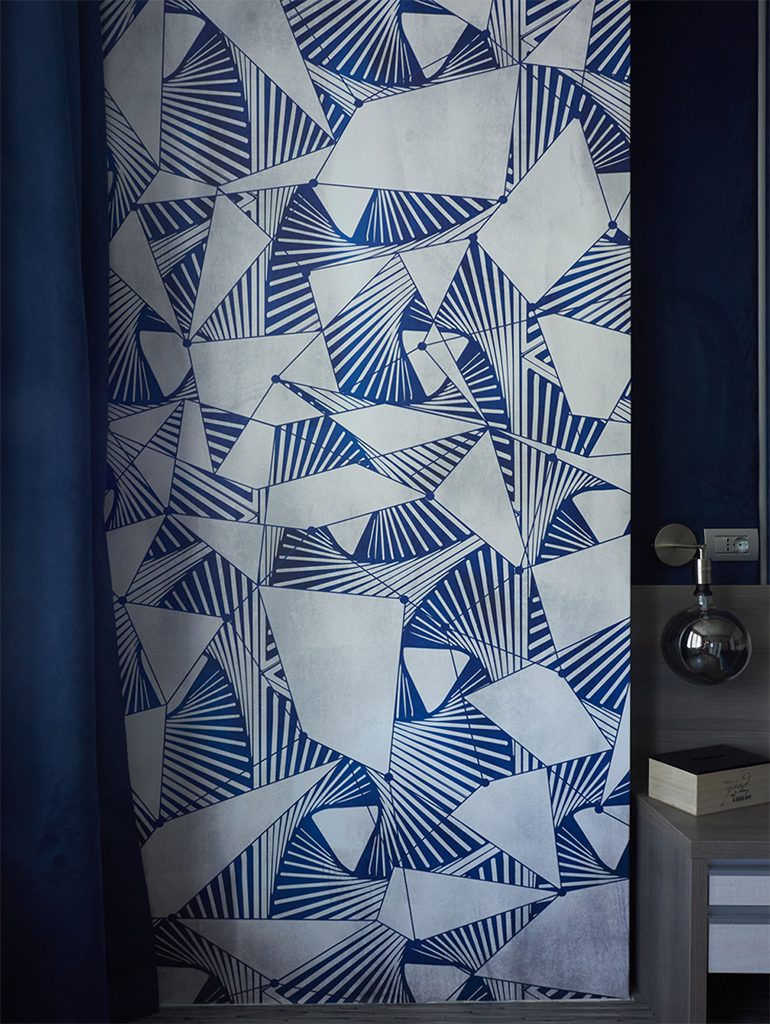 Blue bedroom in Mladost